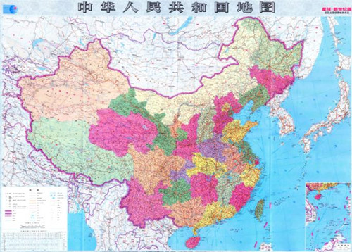 中国地图高清版可放大版